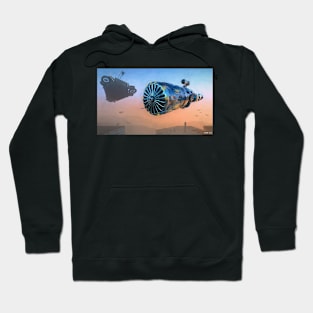 Arrival at a Distant Spaceport Hoodie